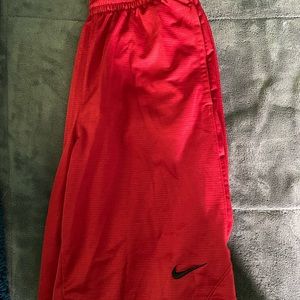 Nike shorts (red)